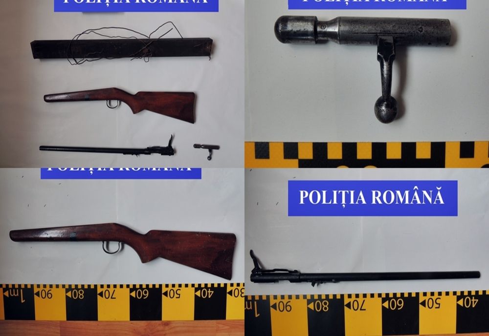 Arma letală cu glonț, ascunsă de bărbatul din Tureac arestat preventiv, în urmă cu o săptămână, găsită de polițiști!