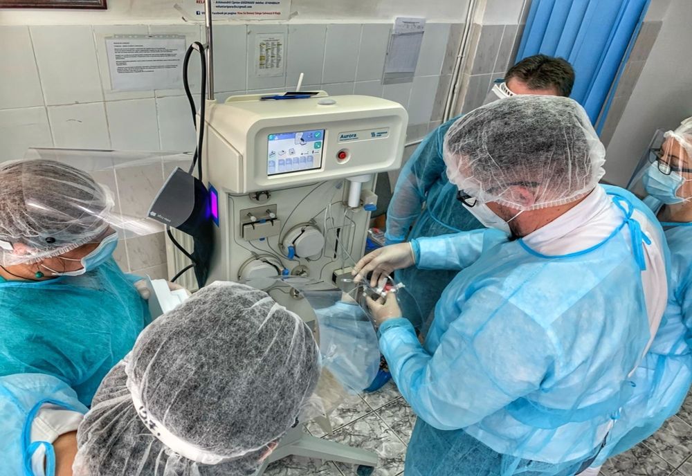 FOTO/VIDEO:  Bolnavii critici cu CoVid-19 din SJU Bistrița vor putea beneficia de tratament cu plasmă! Primul donator, un bărbat din Năsăud