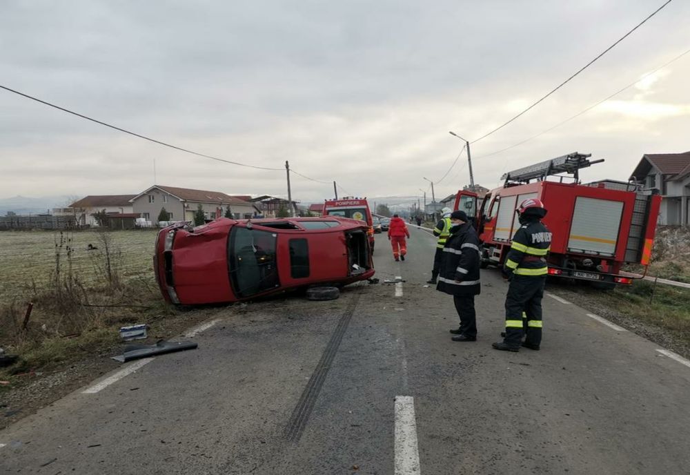 Accident în Orheiul Bistriței! Un bărbat a ajuns în stare gravă la spital