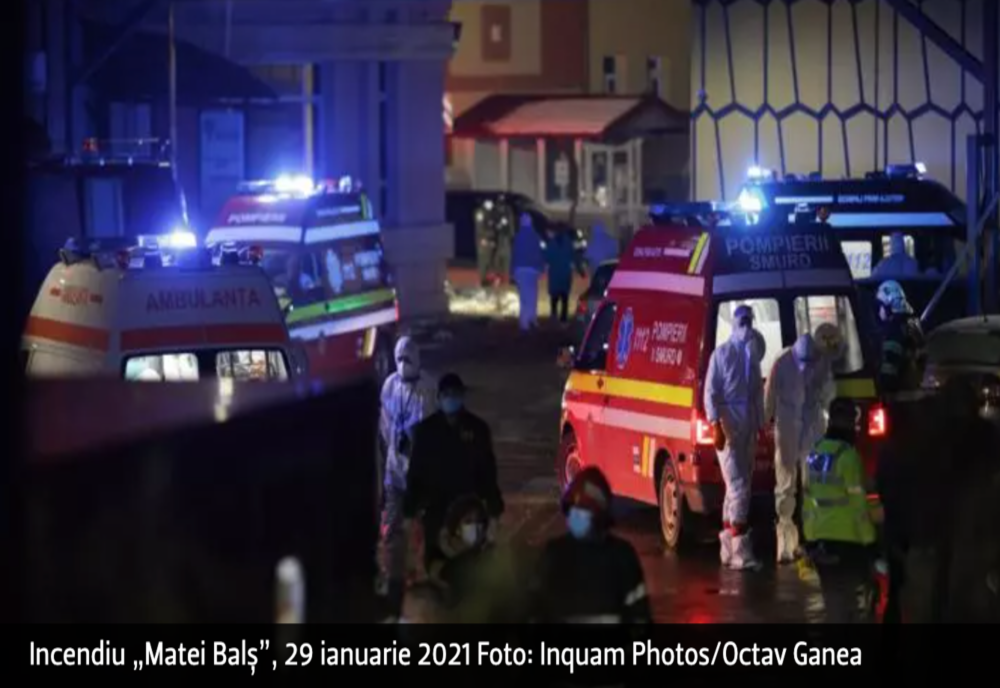 INCENDIU la Spitalul Matei Balș. O a cincea victimă a fost găsită carbonizată