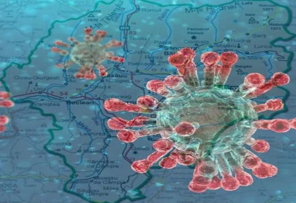 Situația infectărilor cu SARS CoV-2 în Bistrița-Năsăud! A crescut numărul cazurilor active