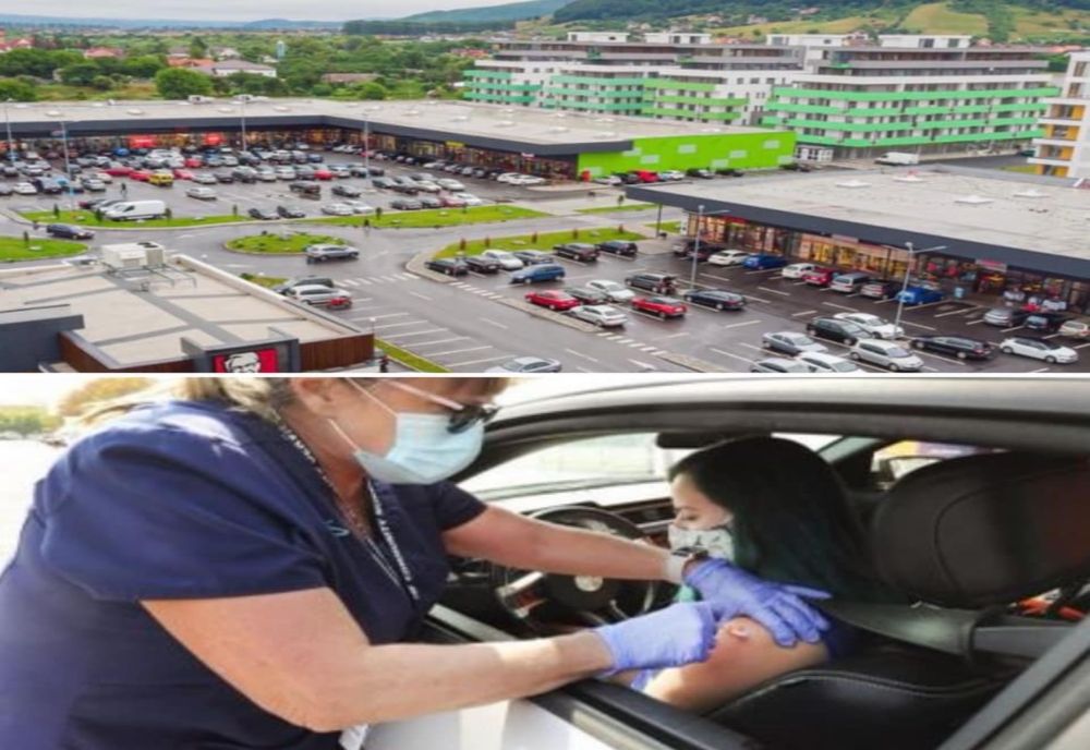 Trei fluxuri de vaccinare drive-trough, amenajate în Bistrița! Vezi în ce zile vor funcționa