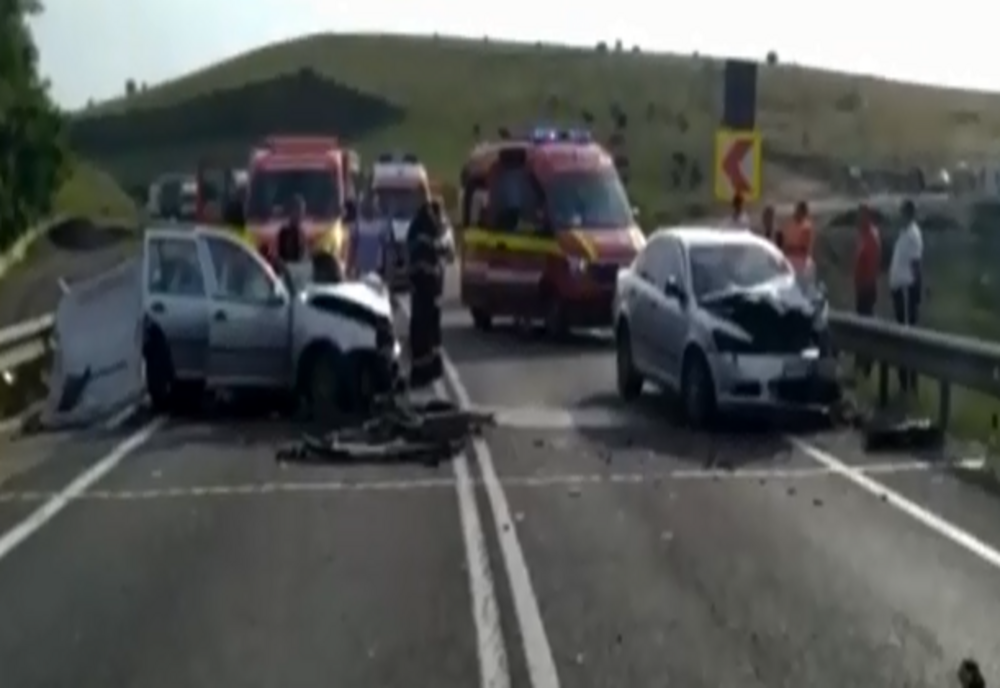 VIDEO | Grav accident pe centura de la Vâlcele! 4 clujeni şi bistriţeni au fost răniţi