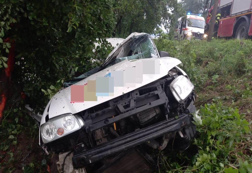 FOTO: Accident mortal pe DN 17D, între Sângeorz Băi și Ilva Mică