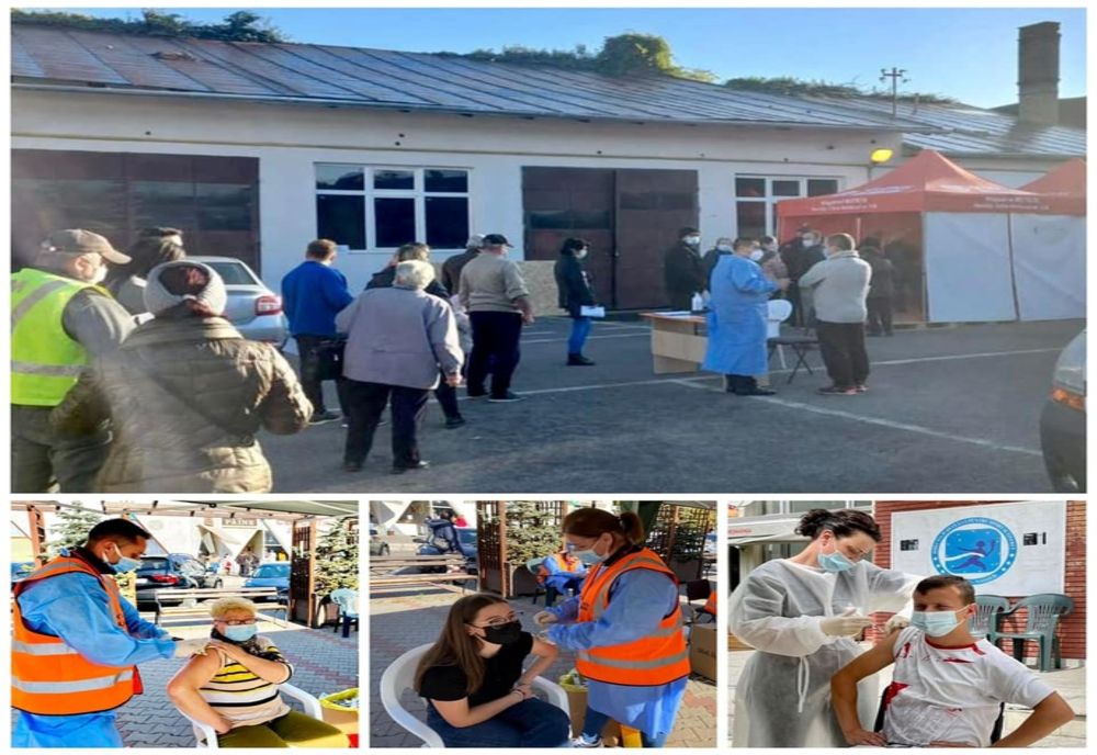 Record la vaccinări, în Bistrița-Năsăud! Peste 900 de persoane s-au vaccinat cu prima doză, într-o singură zi