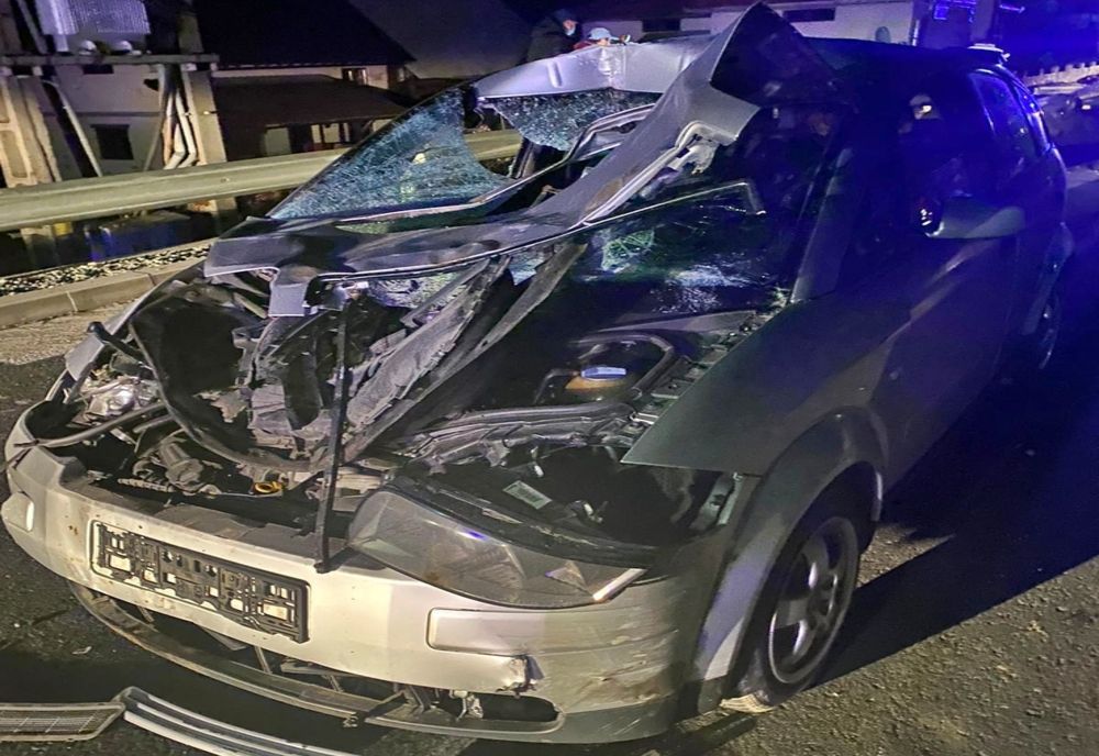 Accident grav în Poiana Ilvei: doi soți, loviți de un autoturism! Femeia a decedat, iar bărbatul a fost transportat la spital
