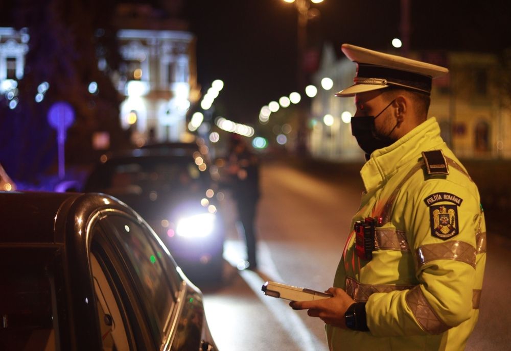 Bistrițean prins, fără permis, băut și sub influența drogurilor, la volanul unui autoturism furat