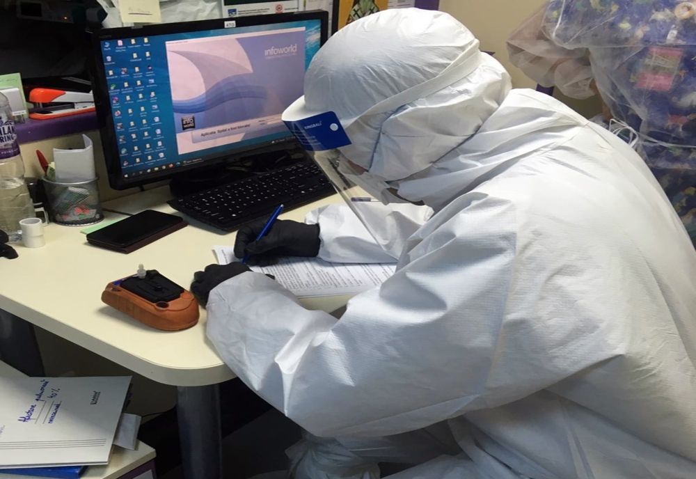 Pompierii, în control la Secția ATI Covid a Spitalului Județean de Urgență Bistrița! Ce au constatat la fața locului