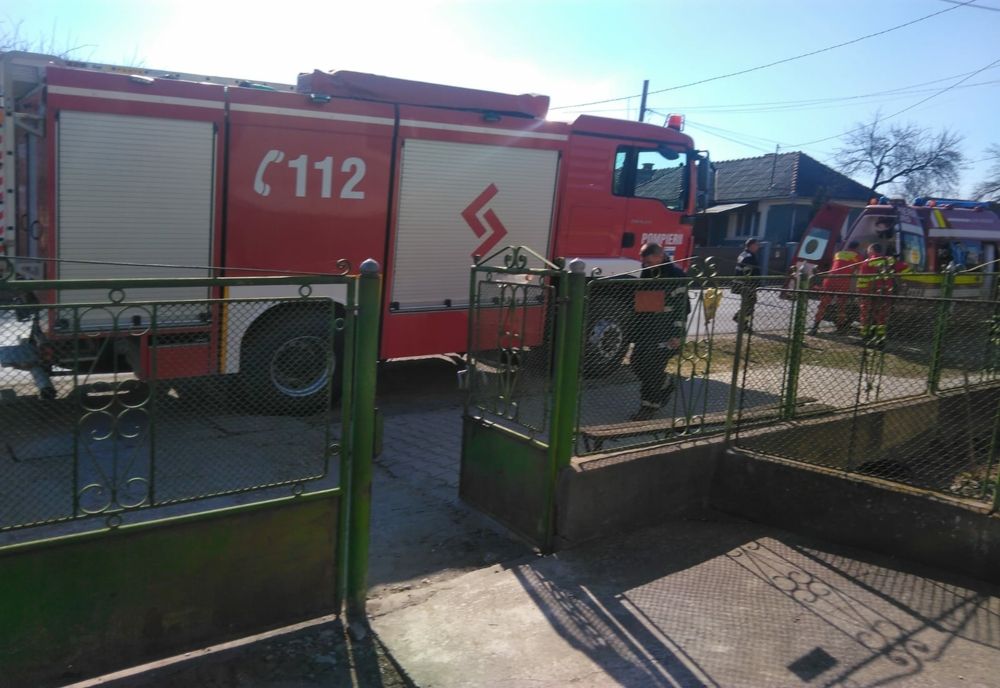 Incendiu de vegetație în Braniștea! O femeie a suferit arsuri