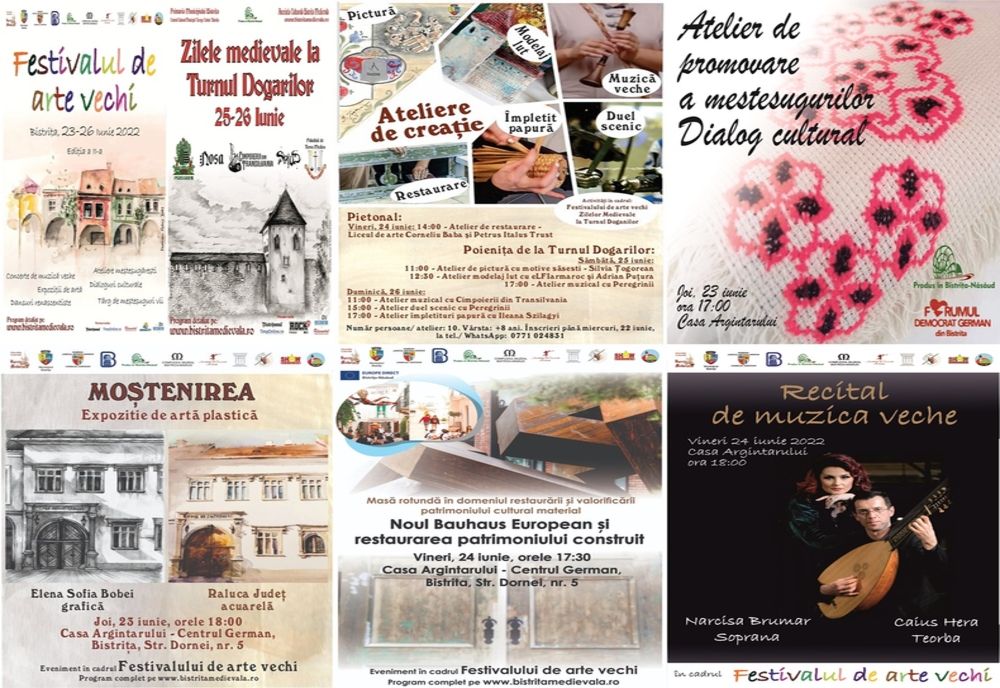 Cetatea Bistriței îmbracă straie medievale de sărbătoare