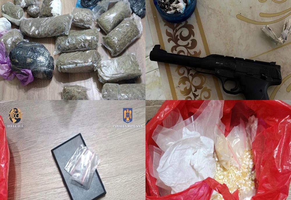 Percheziții în Bistrița-Năsăud și Cluj, într-un dosar de trafic de droguri! Patru persoane, duse la audieri