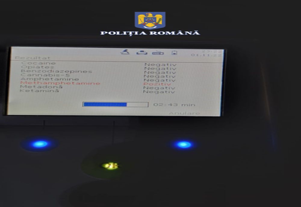 Tânără din Bistrița, prinsă sub influența drogurilor la volan