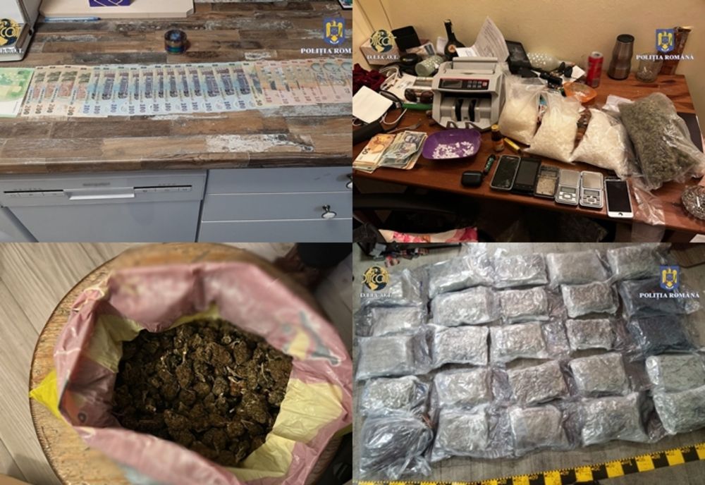 Percheziții în Bistrița-Năsăud și Maramureș, la traficanți de droguri! 20 de persoane, duse la audieri