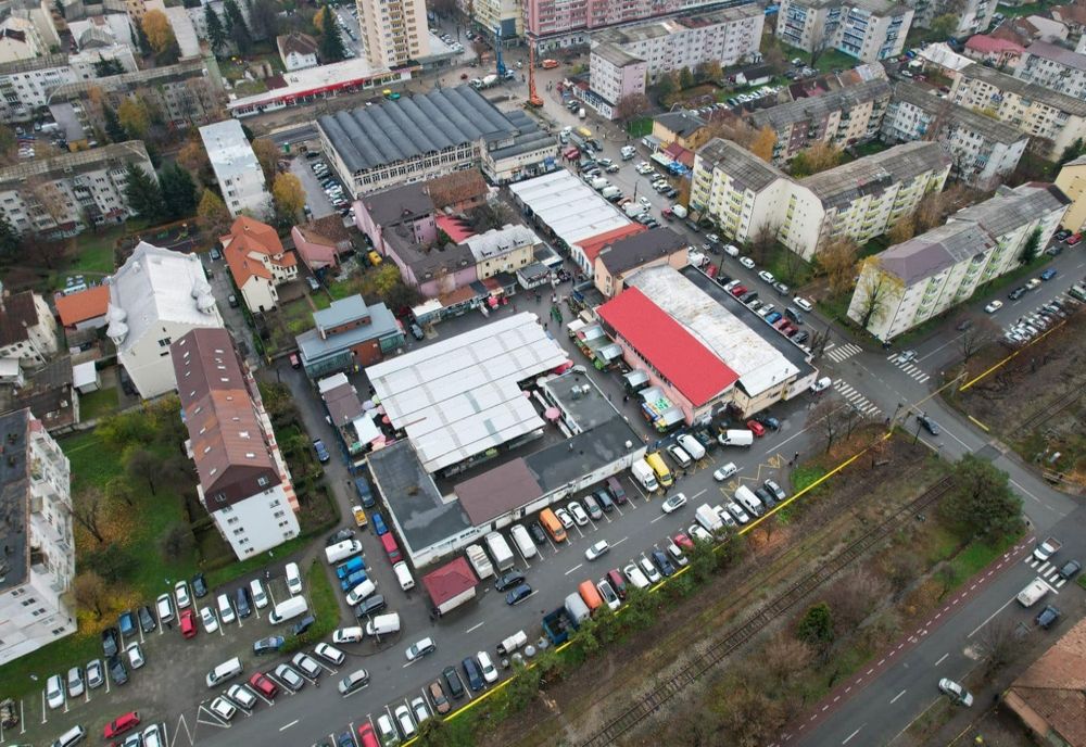 Noua piață agroalimentară din Bistrița, alternativa locală la comerțul marilor retaileri! SF-ul este în lucru