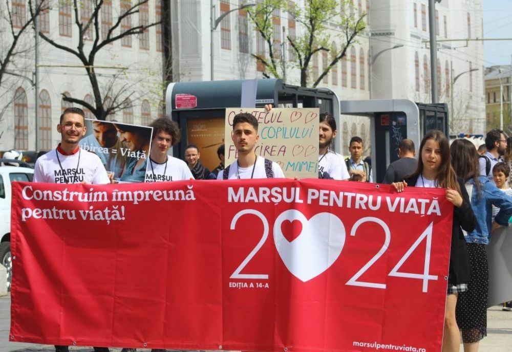 "Marș pentru viață", astăzi, în aproape toată țara