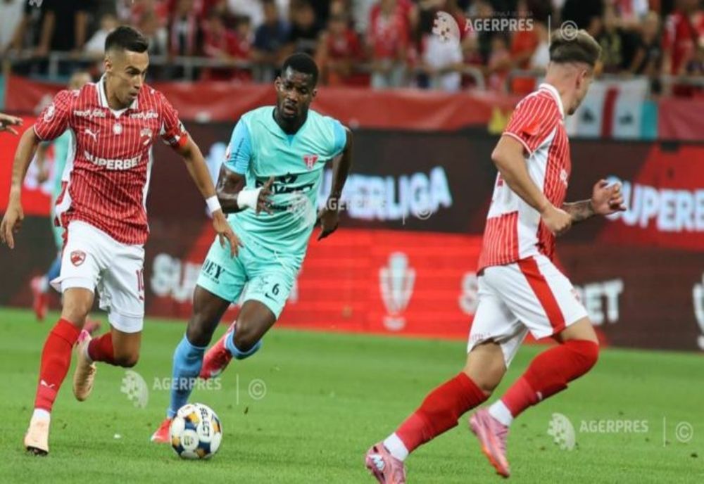 VIDEO FOTBAL: DINAMO A REMIZAT CU UTA (1-1), ÎN SUPERLIGĂ