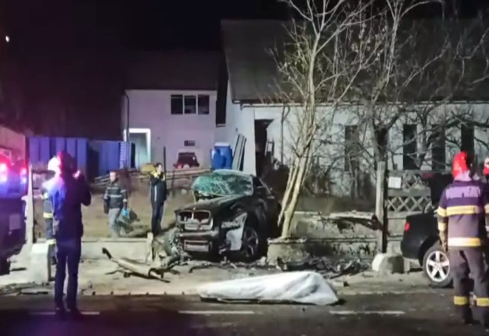 Accident teribil la Bistrița! 2 persoane și-au pierdut viața! VIDEO