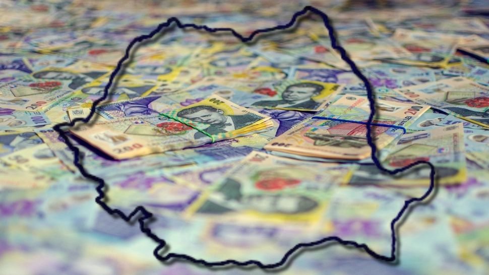 Deficitul bugetar al României a fost anul trecut de 7,9% din PIB