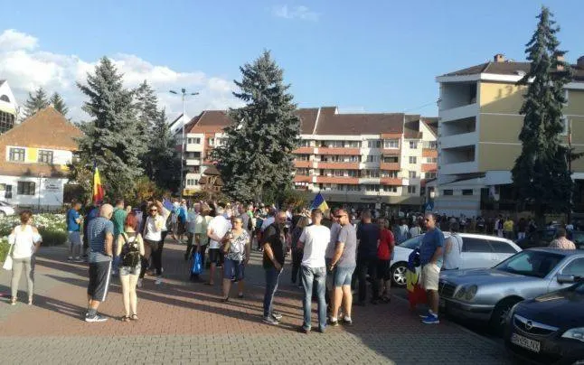 protest bistrita civica