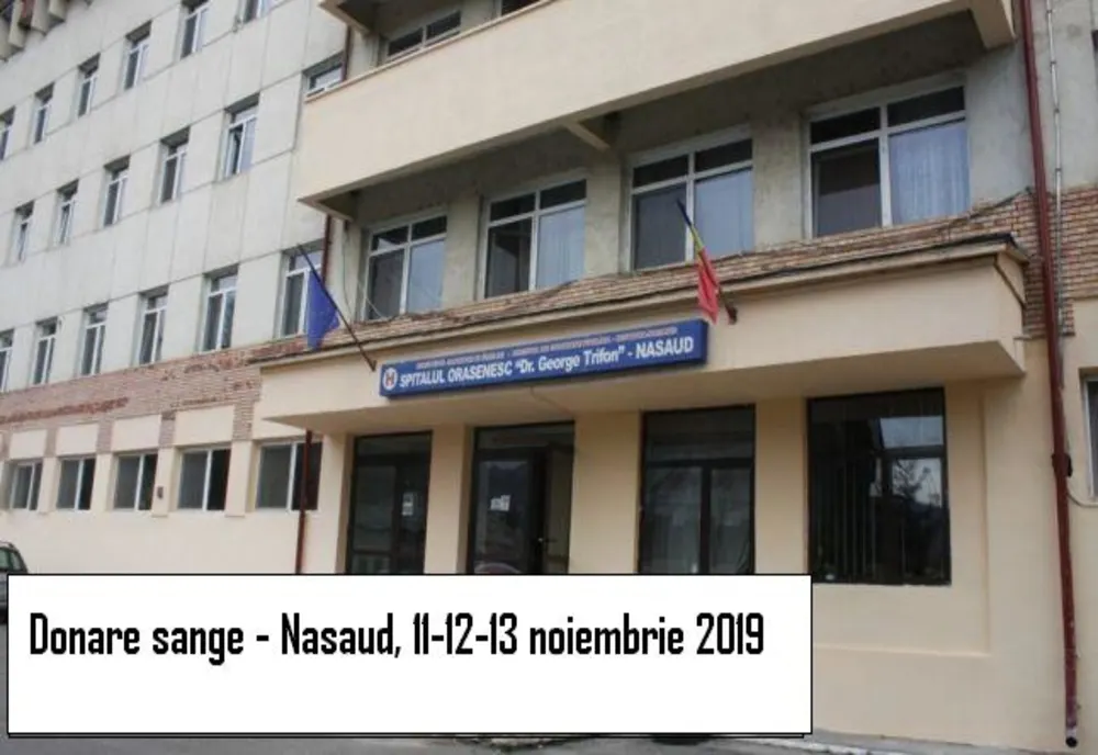 Campania de donare de sânge "Venim noi la tine" ajunge în orașul Năsăud