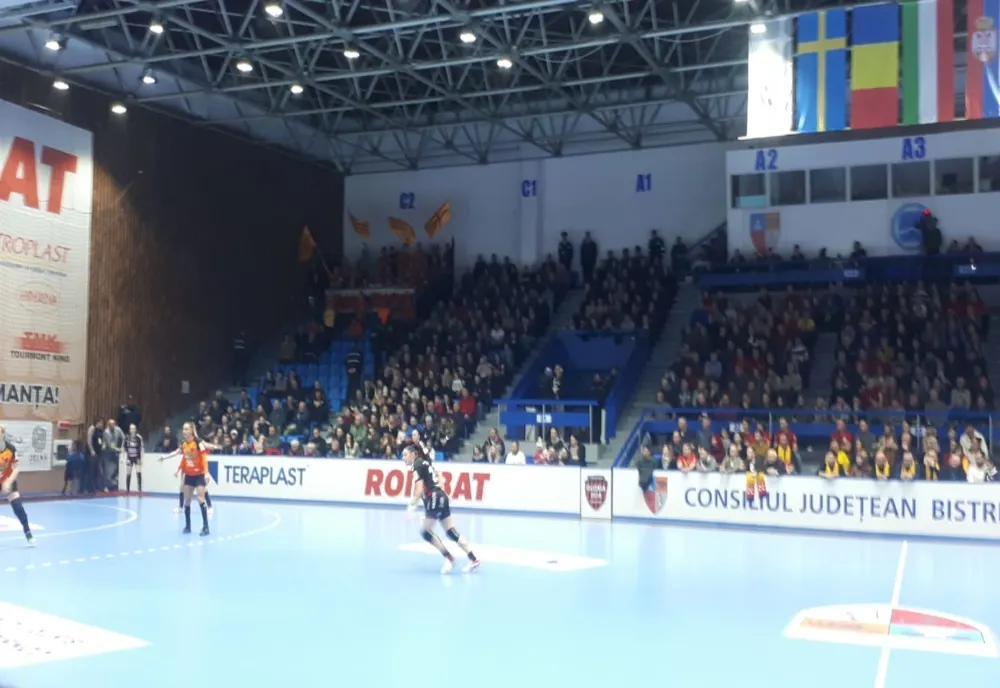 Jandarmii bistriţeni asigură măsurile de ordine publică la partida de handbal din cadrul Cupei EHF de duminică   