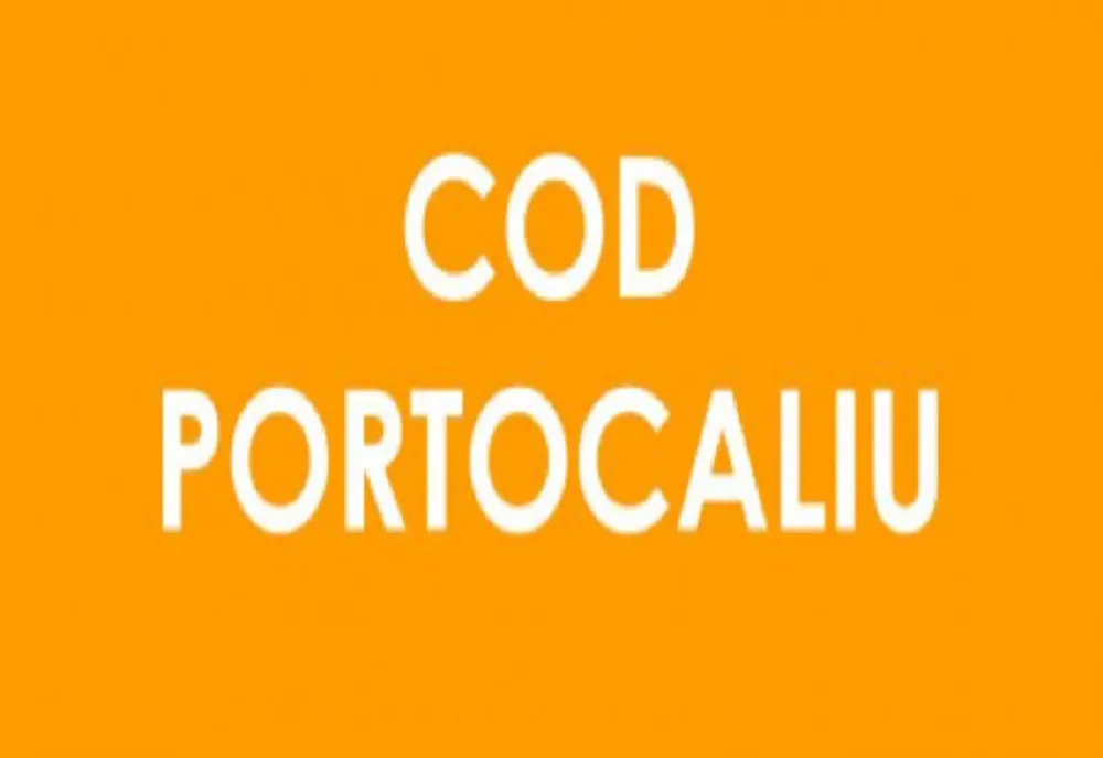 Mai multe localități din Bistrița-Năsăud și Maramureș, sub COD PORTOCALIU de averse torențiale