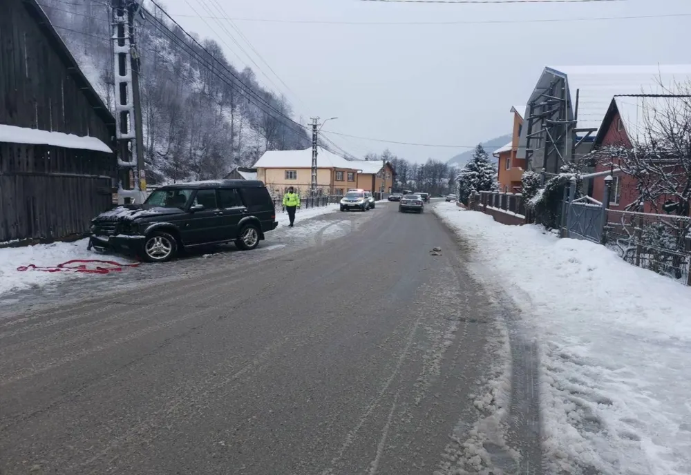 Accident în Rodna! Trei persoane din Sighișoara, printre care și un copil de 7 ani, la spital