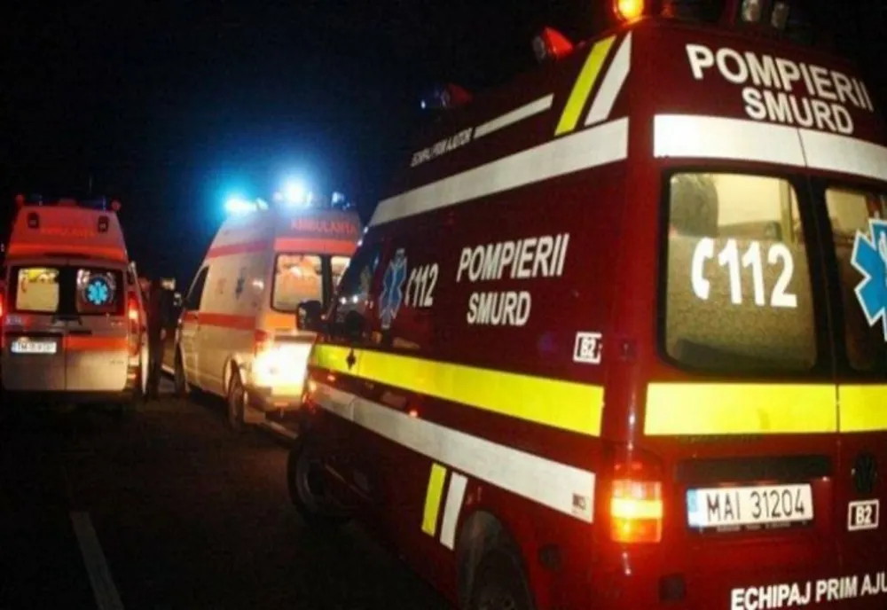 Accident în Bistrița, pe DN 17! O tânără, la spital