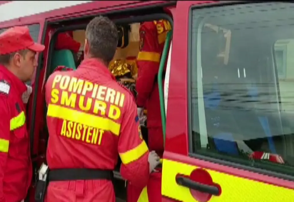 Accident în Șanț! Un bătrân s-a răsturnat cu ATV-ul de pe un pod într-un șanț