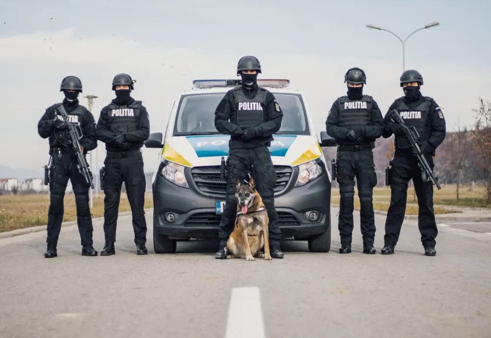 Stagiu de pregătire profesională în județul Bistrița-Năsăud la care participă polițiști, jandarmi și militari