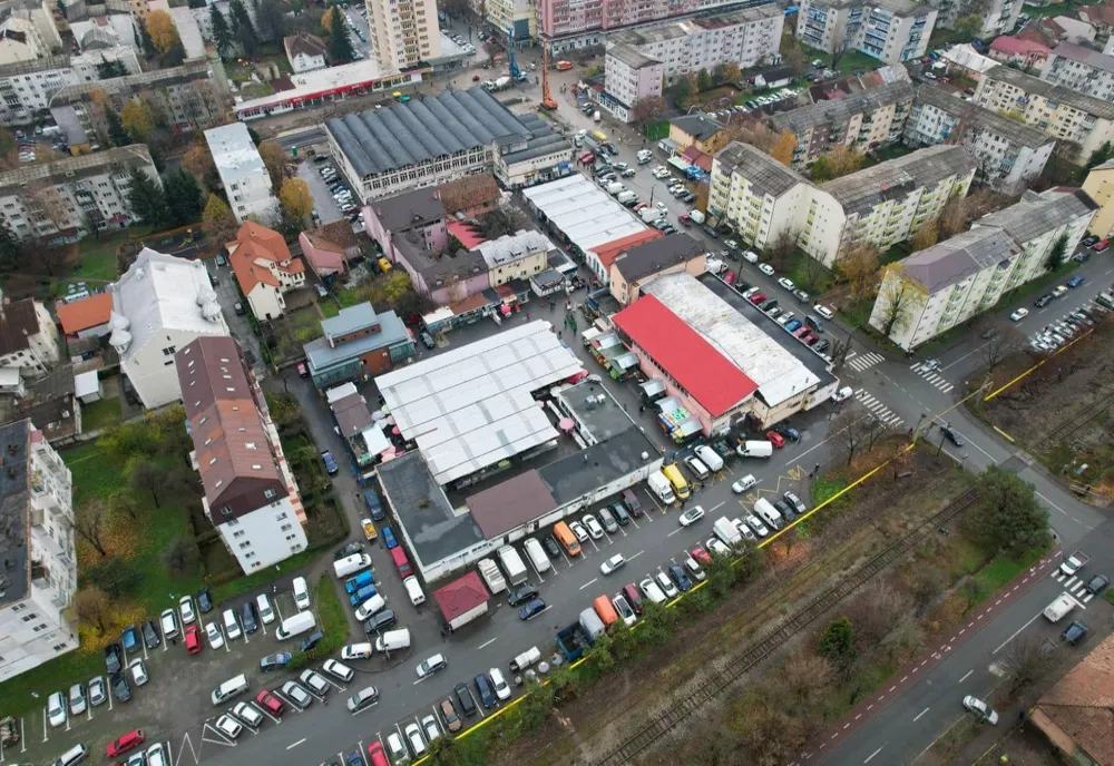 Noua piață agroalimentară din Bistrița, alternativa locală la comerțul marilor retaileri! SF-ul este în lucru