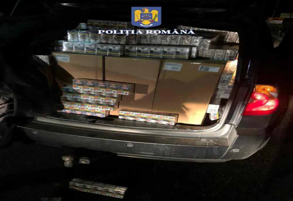 Țigări în valoare de peste 200.000 de lei, confiscate de polițiștii Serviciului de Investigare a Criminalității Economice