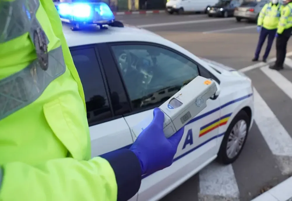 Bistrițean prins beat la volan, în urma unui accident soldat cu pagube materiale