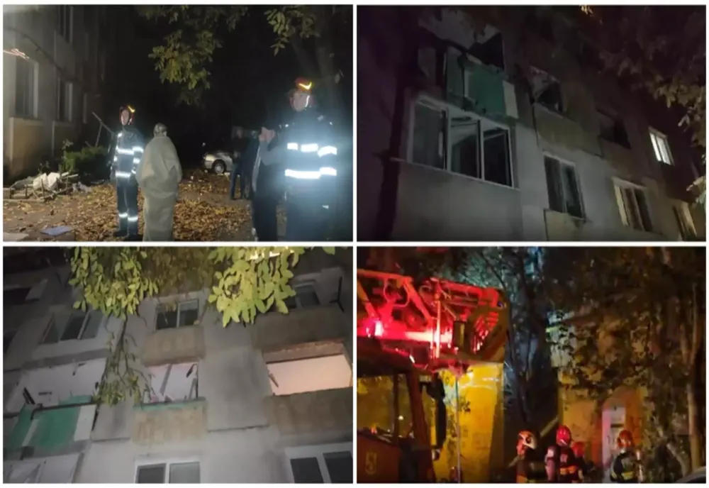 EXPLOZIE ÎNTR-UN APARTAMENT DIN BISTRIȚA. UN BĂTRÂN A FOST TRANSPORTAT LA SPITAL 