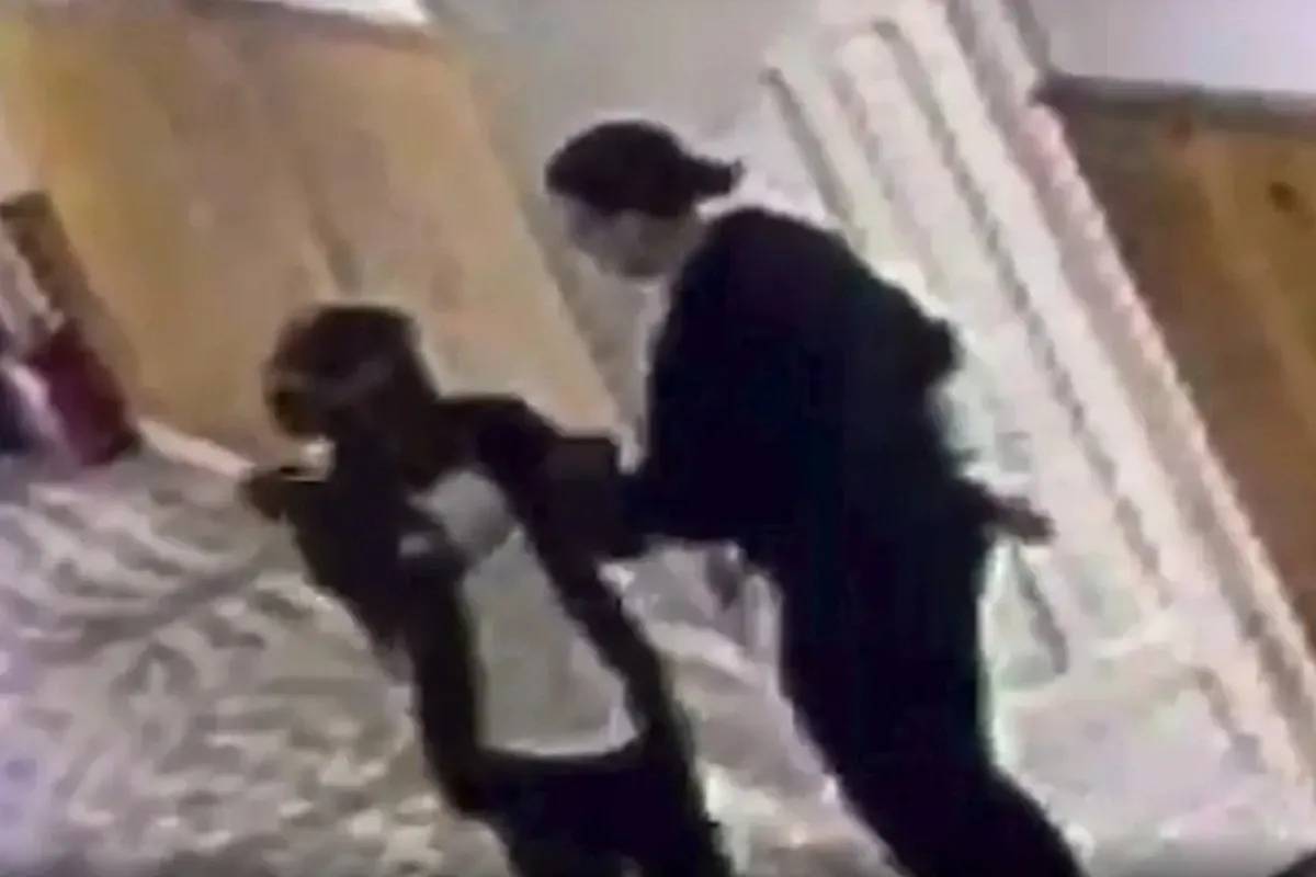 Atac Bistrița/ Captură video