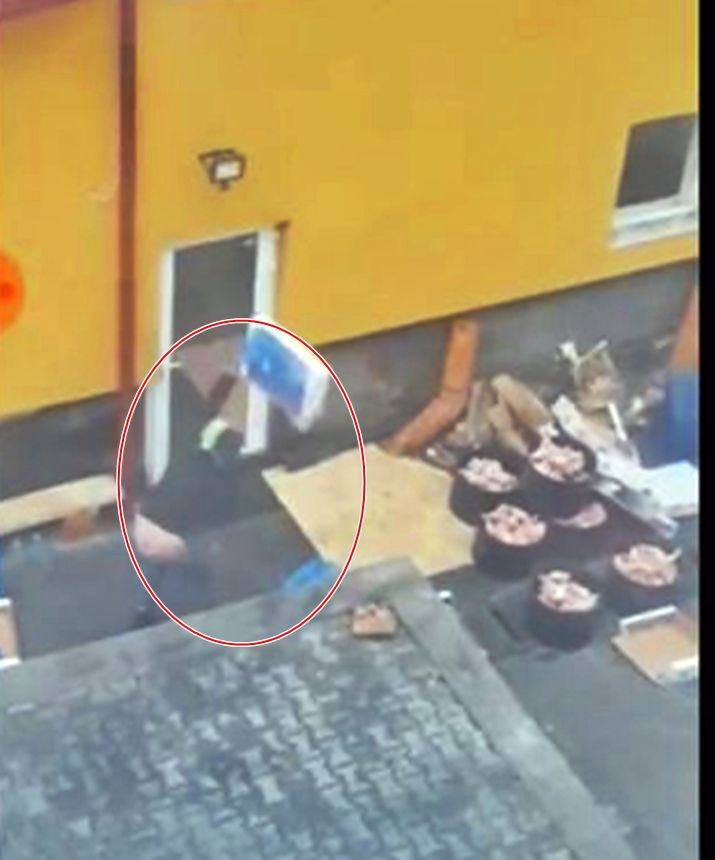 Captura video dezghetat carne restaurant bistrita