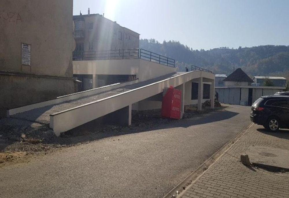 Încă un parking auto în localitatea Prundu Bârgăului din Bistrița-Năsăud (FOTO)
