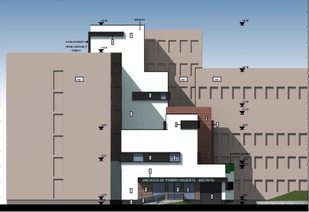 Contractul pentru extinderea și modernizarea UPU a SJU Bistrița, semnat