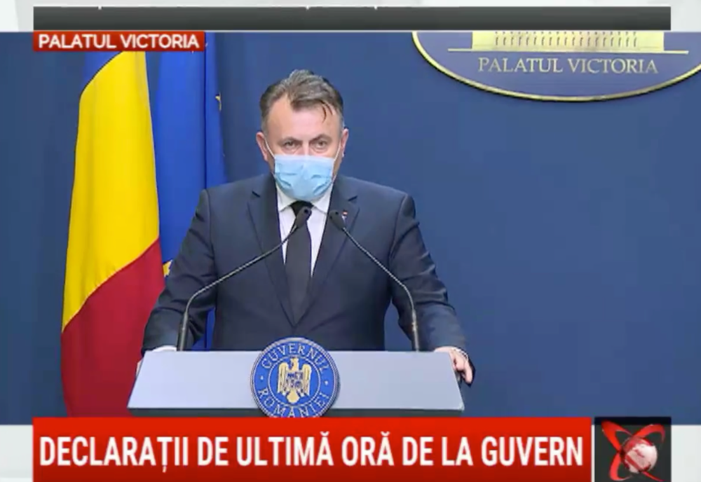 Ministrul Sănătății - Nelu Tătaru: ”2,3 milioane de oameni vor beneficia de măști GRATUIT!”