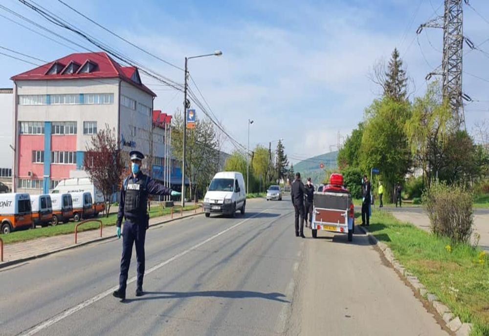 Amenzi de circa 184.000 lei pentru nerespectarea restricțiilor de circulație, în Bistrița-Năsăud