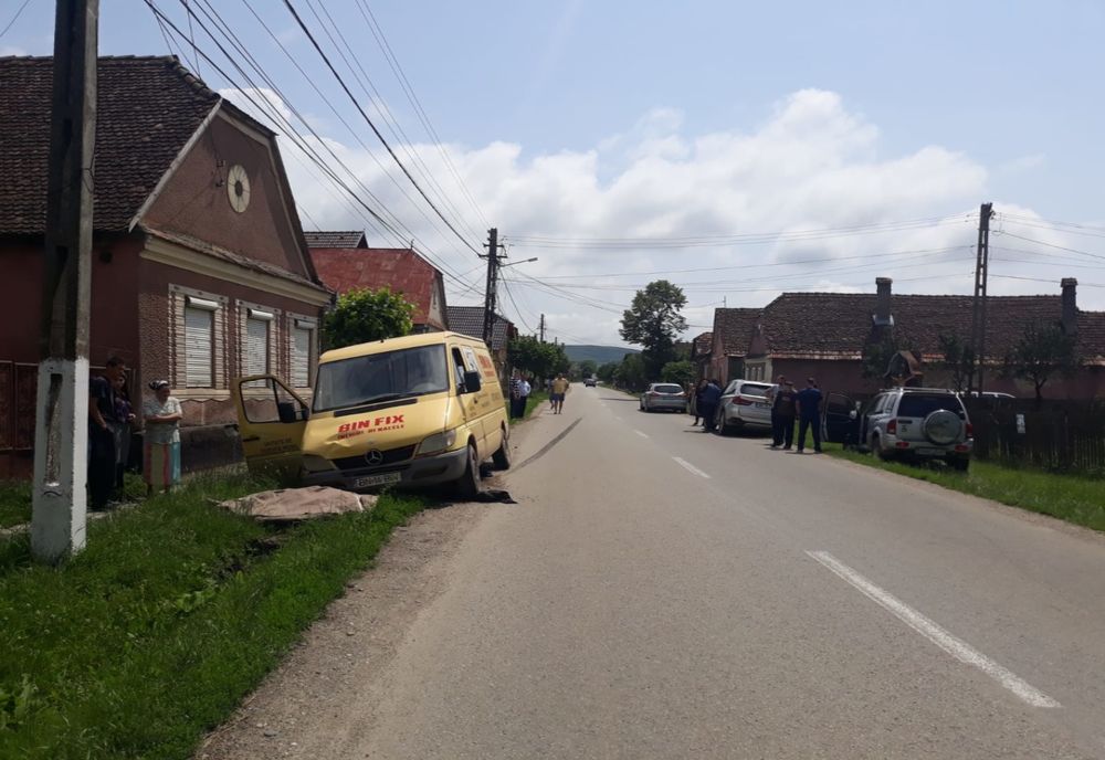 Accident mortal în localitatea Domnești! Bătrână lovită de o autoutilitară