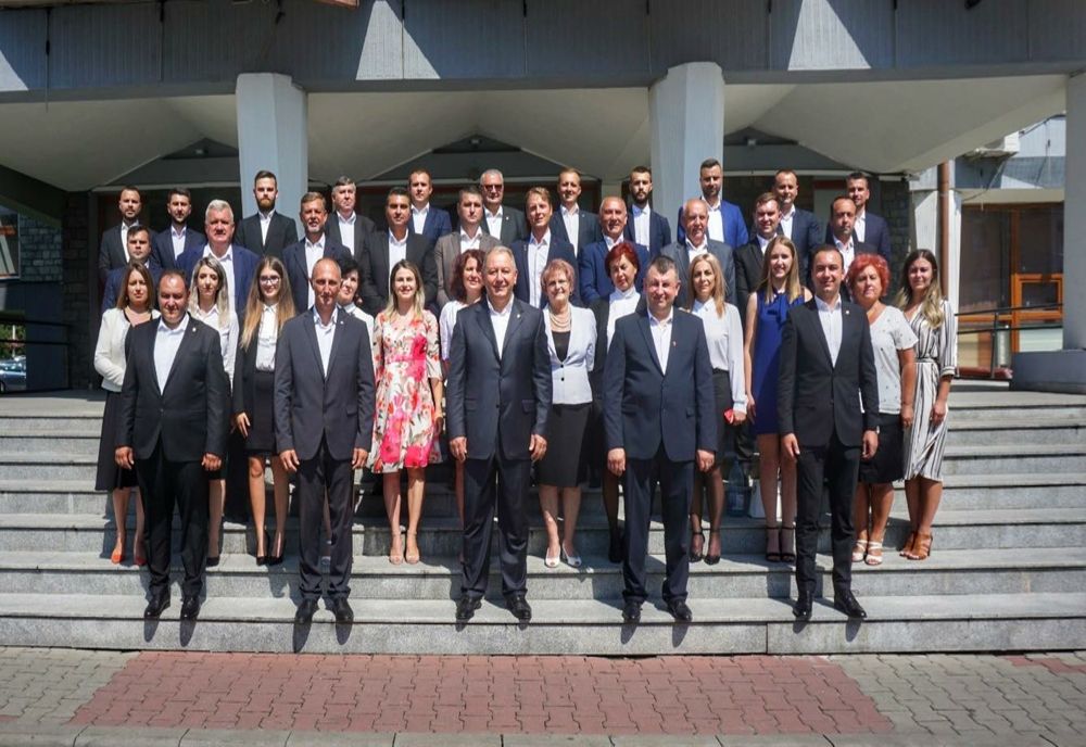 FOTO: Emil Radu Moldovan și echipa sa de consilieri județeni și-au depus candidaturile 