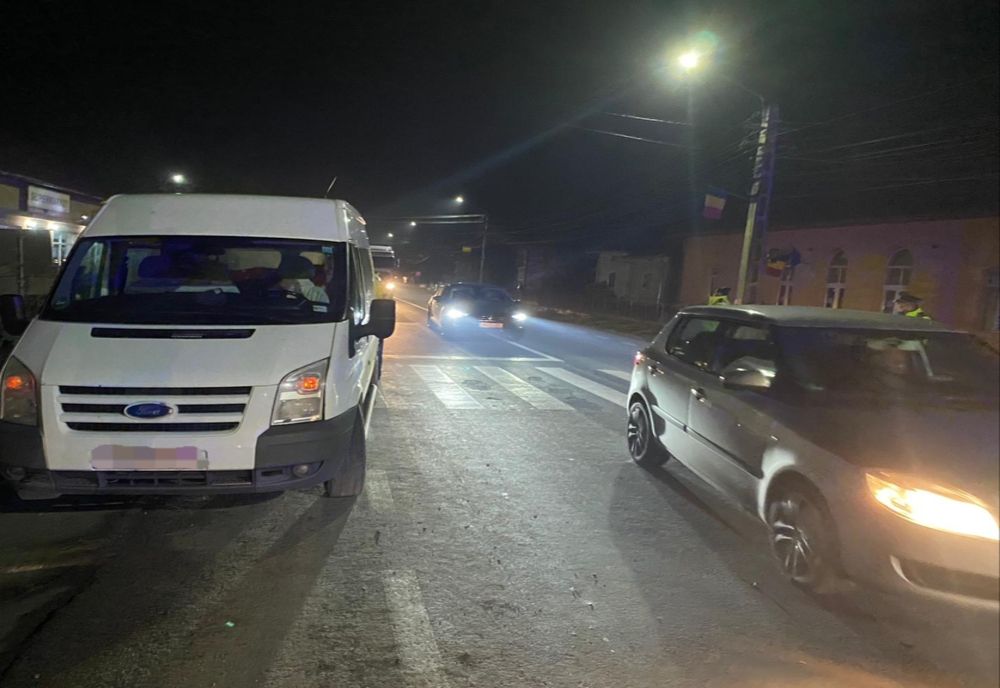 Pieton accidentat de mașină în Rusu Bârgăului, pe DN 17! Acesta consumase alcool