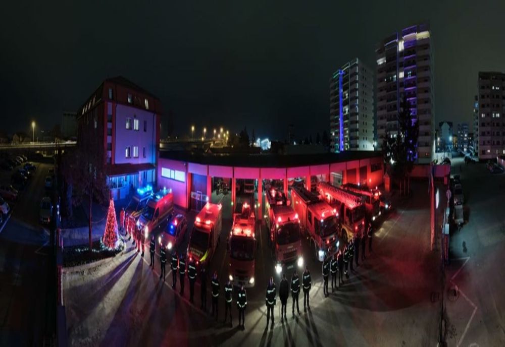 În minivacanța de Crăciun, pompierii bistrițeni au avut 80 de intervenții