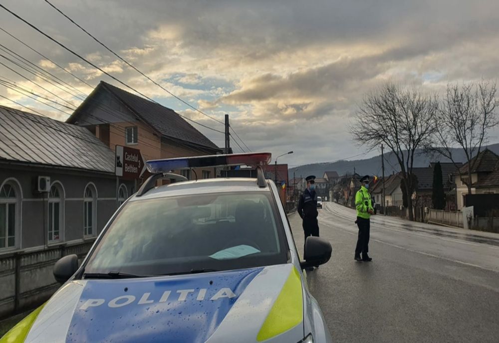 Bărbat din Bistrița care nu a respectat carantina, amendat de polițiști! Ce alte sancțiuni au mai fost aplicate de oamenii legii