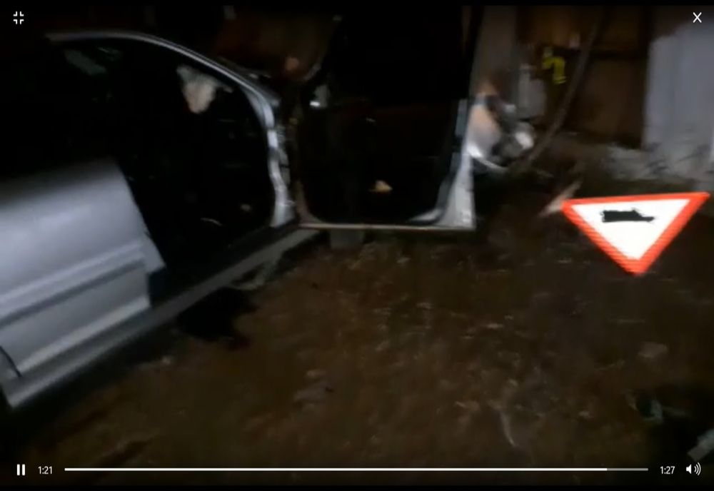 Grav accident în Cuzdrioara provocat de un tânăr din Bistriţa Năsăud