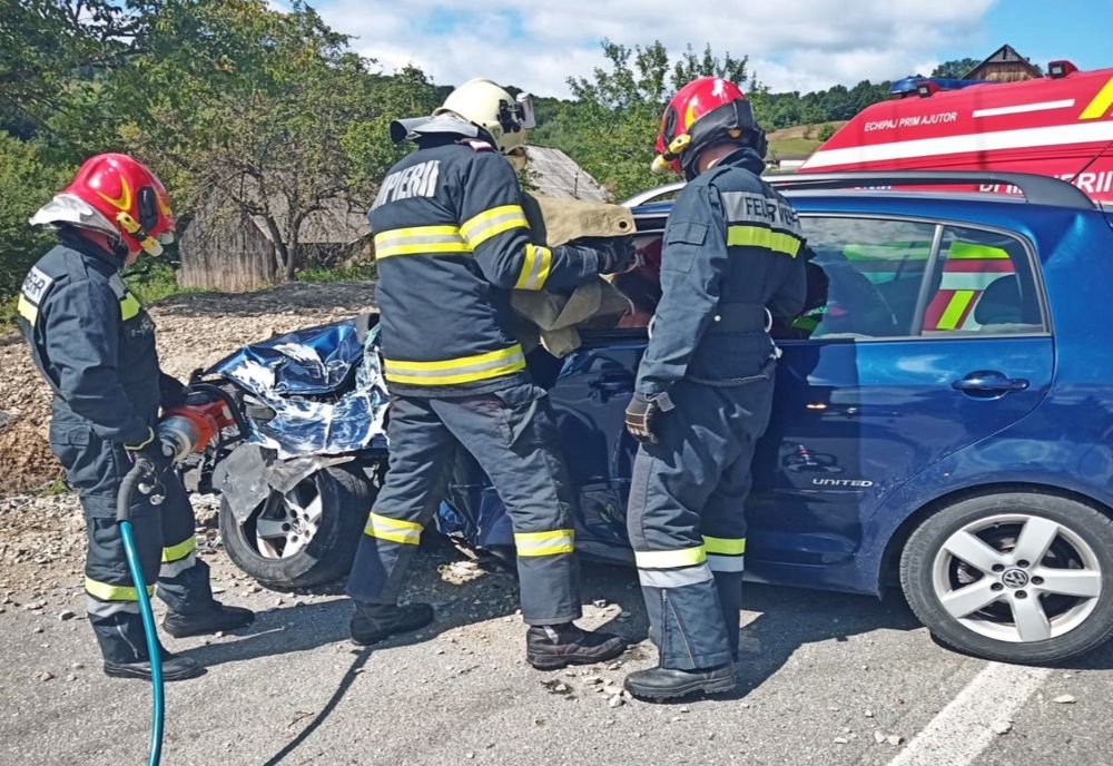 Accident pe DJ 172D, în Strâmba! O persoană, la spital