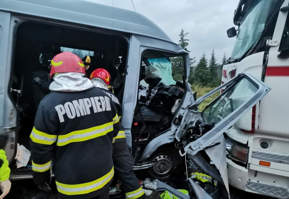 Accident grav la Poiana Stampei!- FOTO