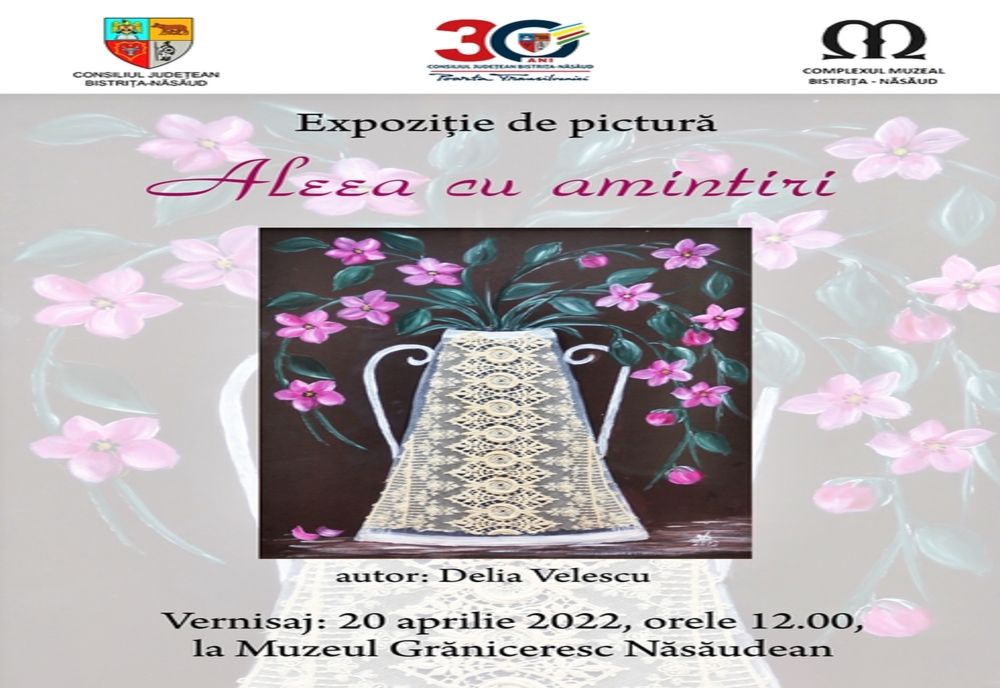 Vernisaj de pictură Delia Velescu la Muzeul Grăniceresc Năsăudean! 