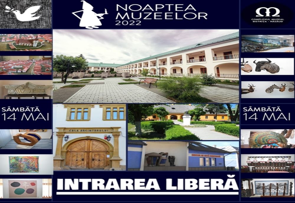 Noaptea Muzeelor, la a XVIII-a ediție, la Complexul Muzeal Bistrița-Năsăud! 